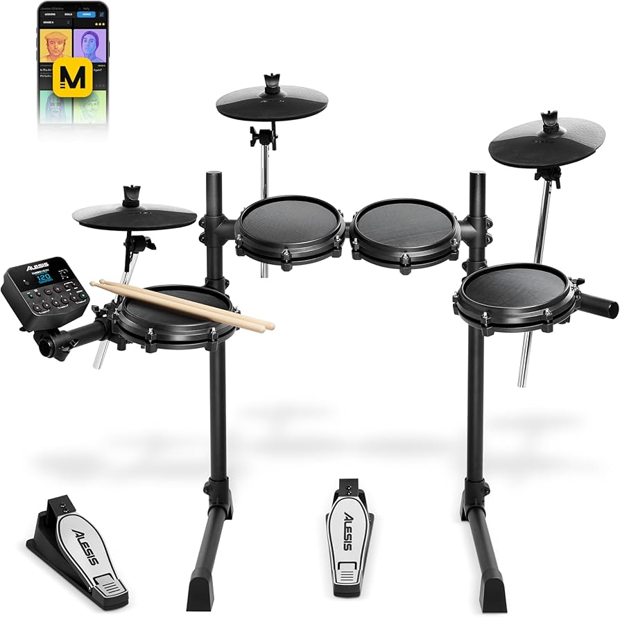 Alesis 電子ドラムセット Amazon | Alesis 電子ドラムセット デュアルゾーンの静音メッシュ